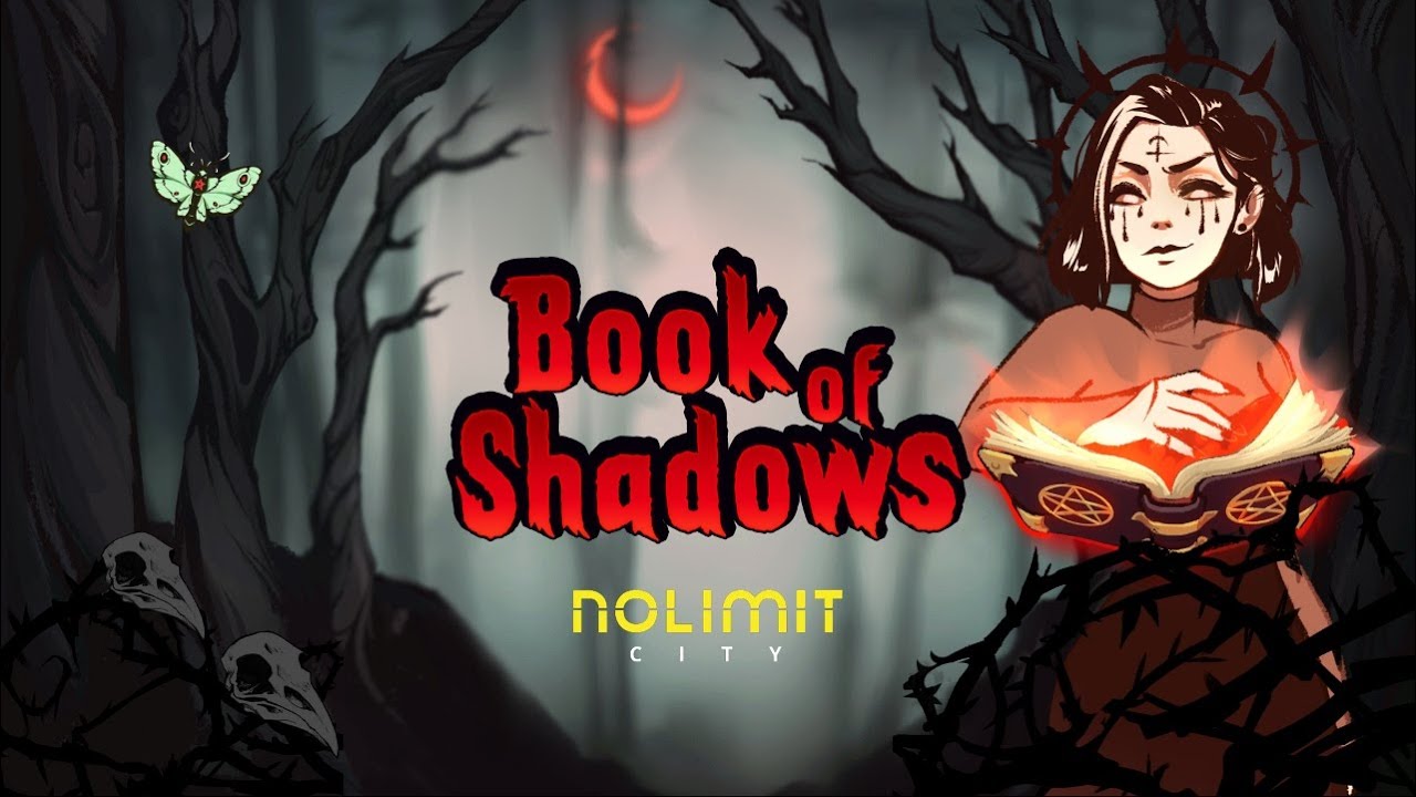 Слот Book of Shadows в казино Волна